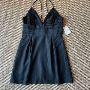 Free People Black Dress Size 10 NWT $250